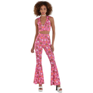 60s Floral Festival Costume Set - Adult S/M
