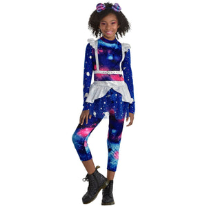 Galaxy Girl Halloween Costume for Kids - Child L (12-14)