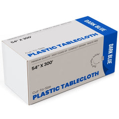 54 In. x 300 Ft. Cut To Size Table Roll | Dark Blue | Case of 4