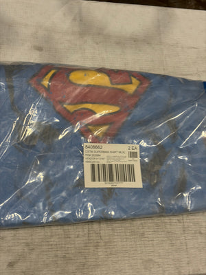 Custom Superman Halloween T-Shirt (Men's Sizes ML-XL) - Adult XL