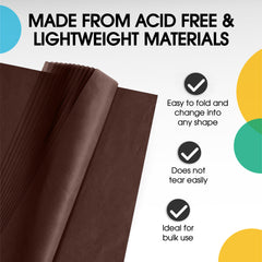 Brown Tissue Paper 15 in. x 20 in. | 480 Sheets