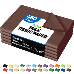 Brown Tissue Paper 15 in. x 20 in. | 480 Sheets