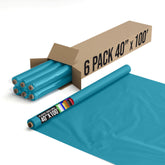 40 In. x 100 Ft. Turquoise Table Roll | Case of 6