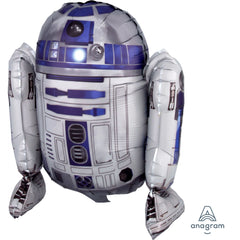 Air-Filled Sitting R2-D2 Foil Balloon