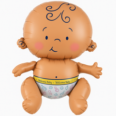 Welcome Baby Foil Balloon Sitter