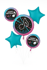 Internet Famous Birthday Balloon Bouquet - 5 Piece Set