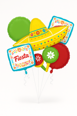 Viva La Party Fiesta Foil Balloon Bouquet