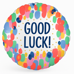 Vibrant Good Luck Foil Balloon - 18-inch