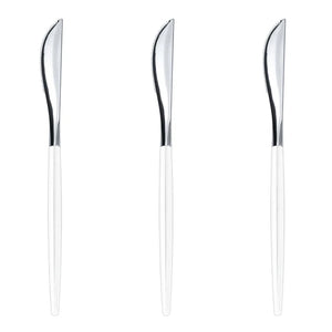 Trendables Knives White/Silver | 480 Count