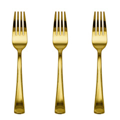 Exquisite Gold Plastic Forks | 480 Count