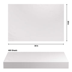 White Tissue Paper 20 X 30 | 480 Sheets