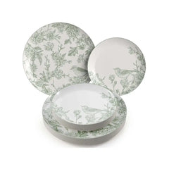 Earthtrends Yaffa Design Paper Plates Combo Set 16/16