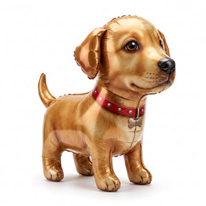 Ultimate Golden Dog Foil Balloon
