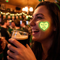 St. Patrick's Day Glow-in-the-Dark Foil Tattoos