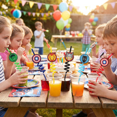 Avengers Assemble Crazy Straws - Party Favors