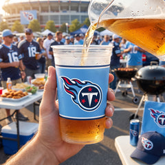 Tennessee Titans 16oz NFL Plastic Cups - 25 Pack