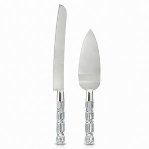 Elegant Wedding Cake Server Set