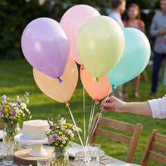 Sorbet Mix Latex Balloons 11" - 15 Pack