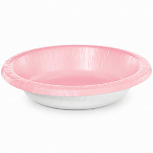 Elegant Rose Pink 20 oz. Paper Bowls