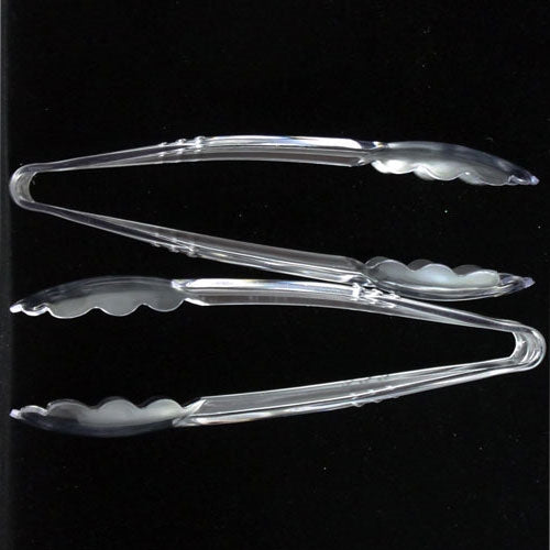 Clear Salad Tongs (2)