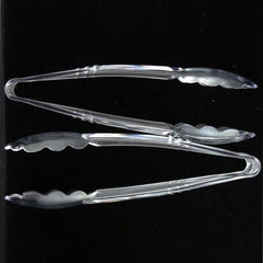 Clear Salad Tongs (2)