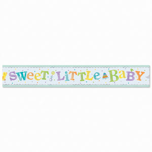 "Sweet Little Baby" Baby Shower Banner