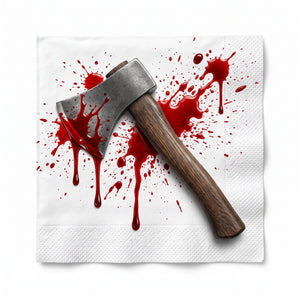 Get Axed Halloween Lunch Napkins - 6.5 In. X 6.5 In.