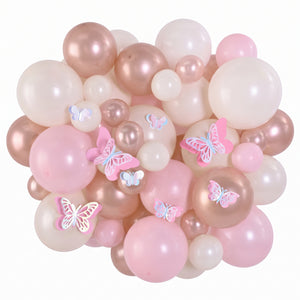 Iridescent Butterfly Balloon Decoration Kit