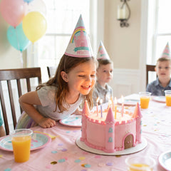 Princess Castle Cone Birthday Hat