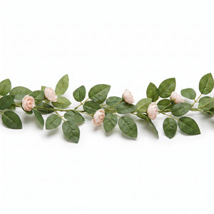 Love & Leaves Wedding Fabric Garland - 6 ft
