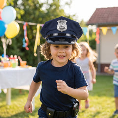 Deluxe Police Officer Hat for Kids' Birthdays