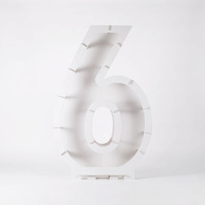 Number 6 Balloon Display Stand Kit