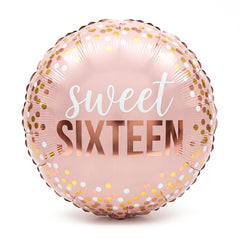 Sweet Sixteen Blush Foil Balloon