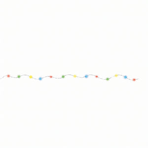 Amber Fairy LED String Lights - 5.5 ft Battery Operated