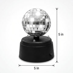 Mini Mirror Ball with LED Lights