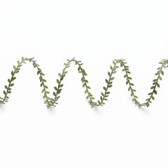 Love & Leaves Wire Leaf Garland for Weddings - 18 ft