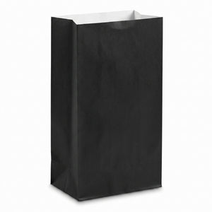 Black Paper Treat Bags - 12 Pack