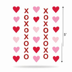 Valentine's Day XOXO Heart Hanging Decorations