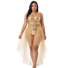 Gilded Glamour Plus Size Corset Costume