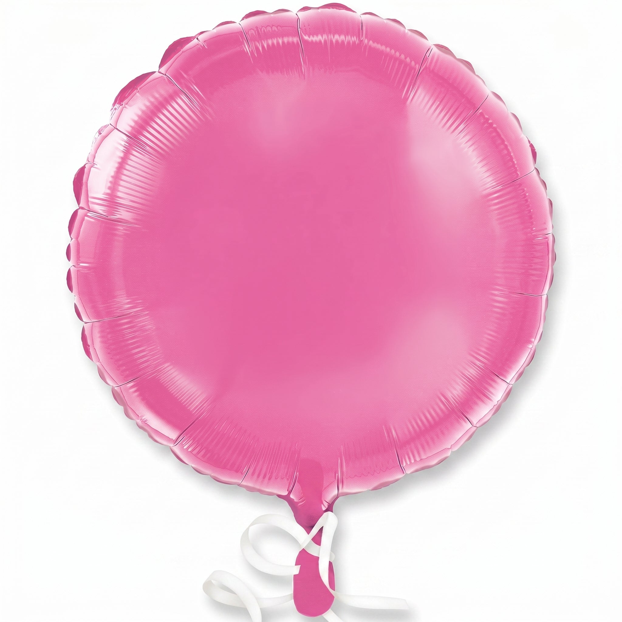 Bright Pink Foil Round Balloon