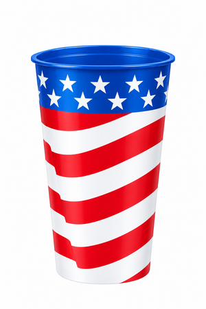 22oz American Spirit Patriotic Party Cup