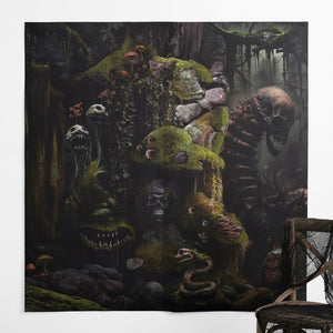 Mutated Forest Scene Setter Kit for Halloween