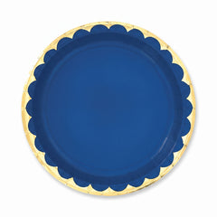 Royal Blue 6.75" Round Paper Plates