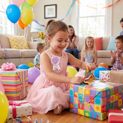"Birthday Princess" Pastel Confetti Ribbon for Birthday Celebrations