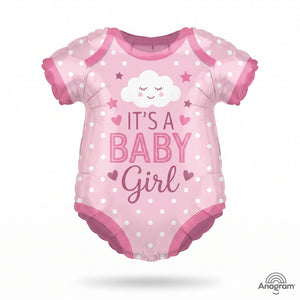 Baby Girl Onesie Super Shape Foil Balloon