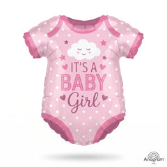 Baby Girl Onesie Super Shape Foil Balloon