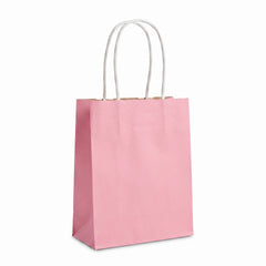 Pink Kraft Paper Gift Bag - 5"