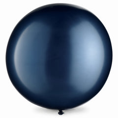 Elegant 24" True Navy Latex Balloon