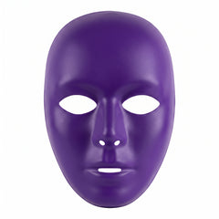 Purple Full Face Team Spirit Mask