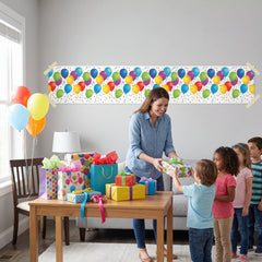 Colorful Balloon Party Banner